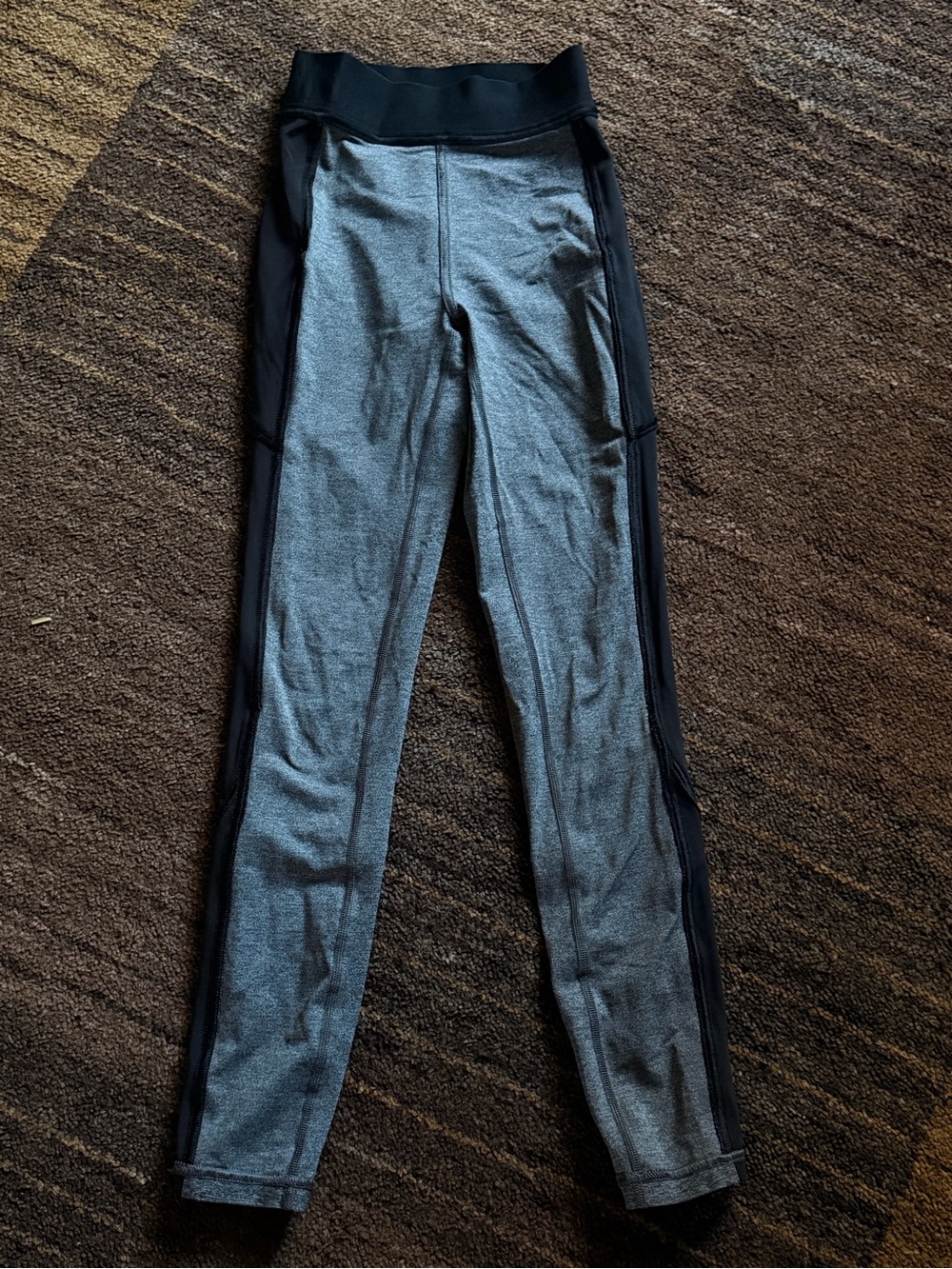 Lululemon size 2 Gray and Black Leggings